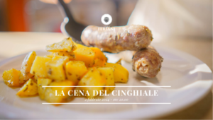 cena del cinghiale borgo feriani